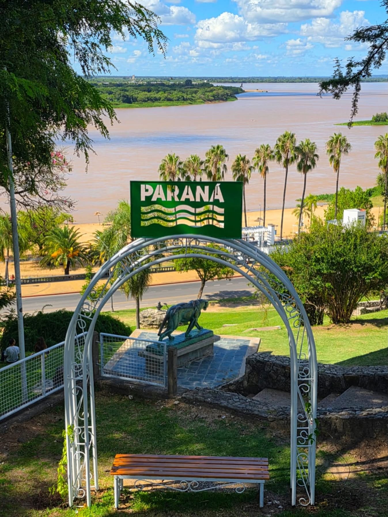Vista de la ciudad de Paraná